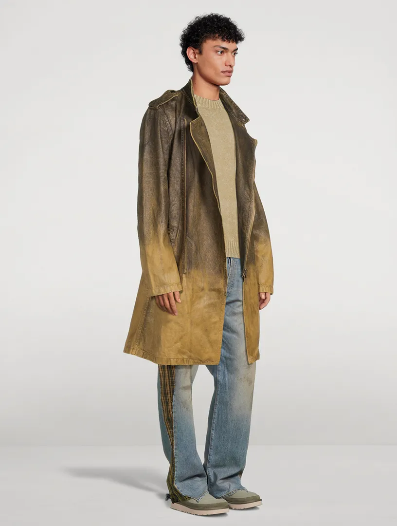 ACNE STUDIOS Denim Belted Coat