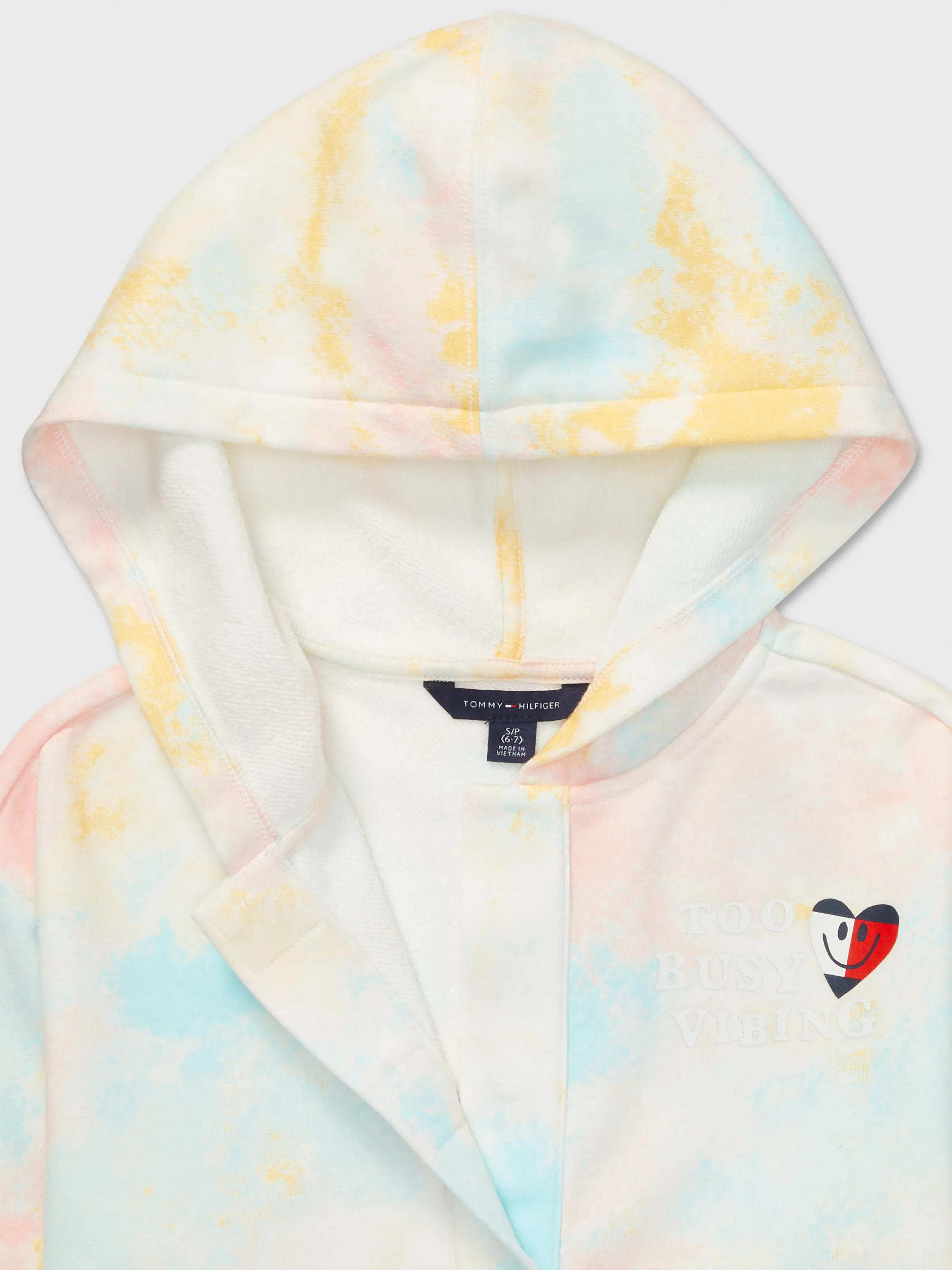 Adaptive Girls Tie Dye Hoodie | Adaptive Sweatshirts & Hoodies | Tommy Adaptive