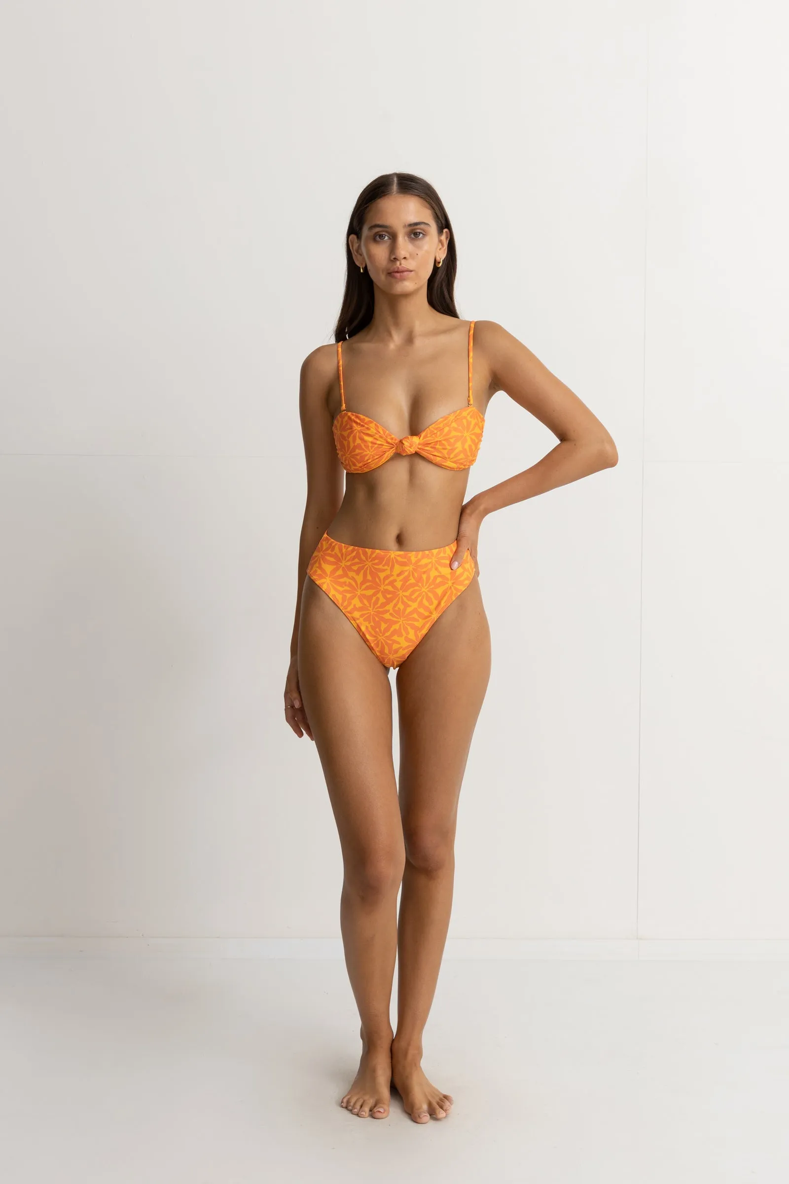 Allegra Hi Waist Pant Orange