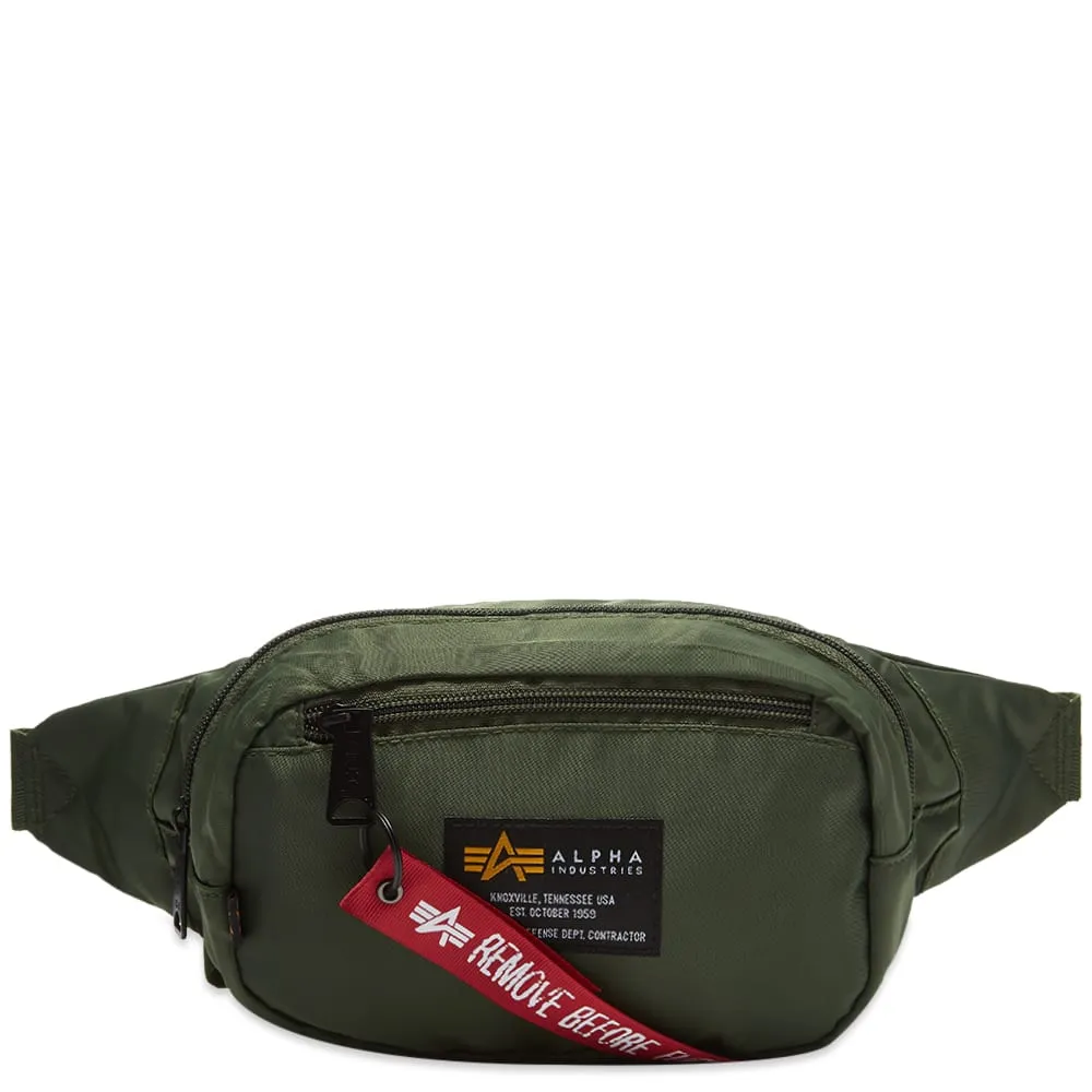 Alpha Industries Crew Waist BagSage Green