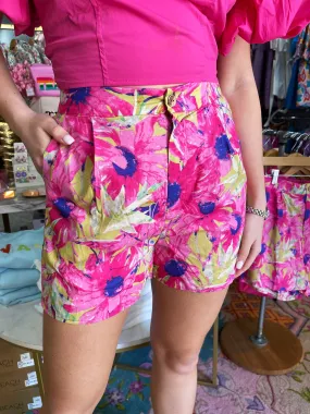 Angeline Floral Shorts