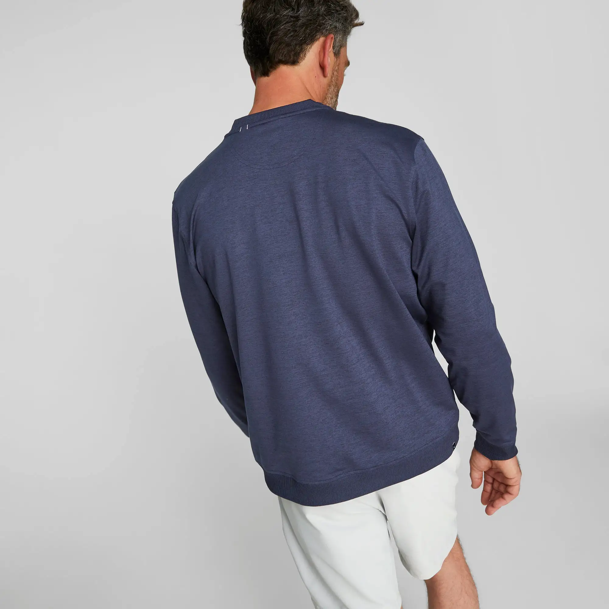 AP CLOUDSPUN V-Neck Golf Sweatshirt