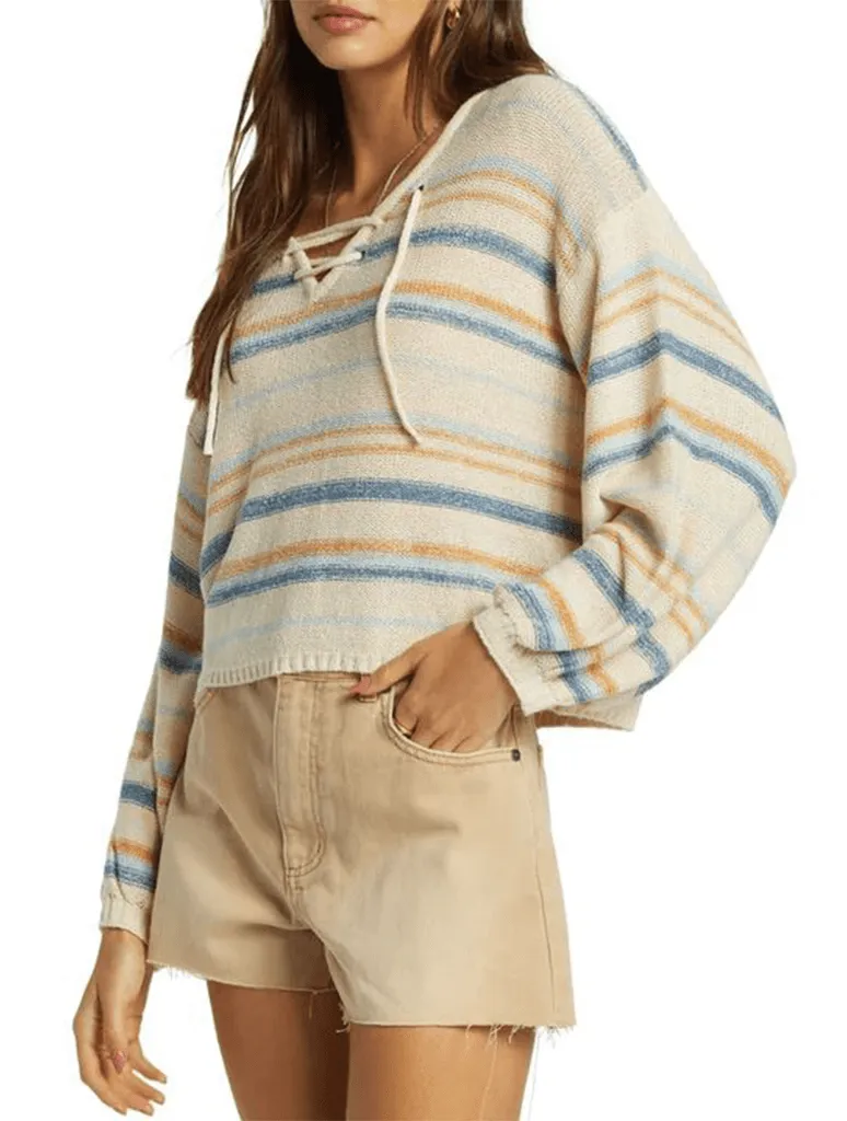 Billabong So Sweet Sweater in Dusk Blue