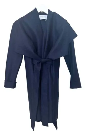 Blanket Coat - Blue Mouline