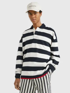 Block Stripe Archive Fit Rugby Shirt | Sweatshirts & Hoodies | Tommy Hilfiger