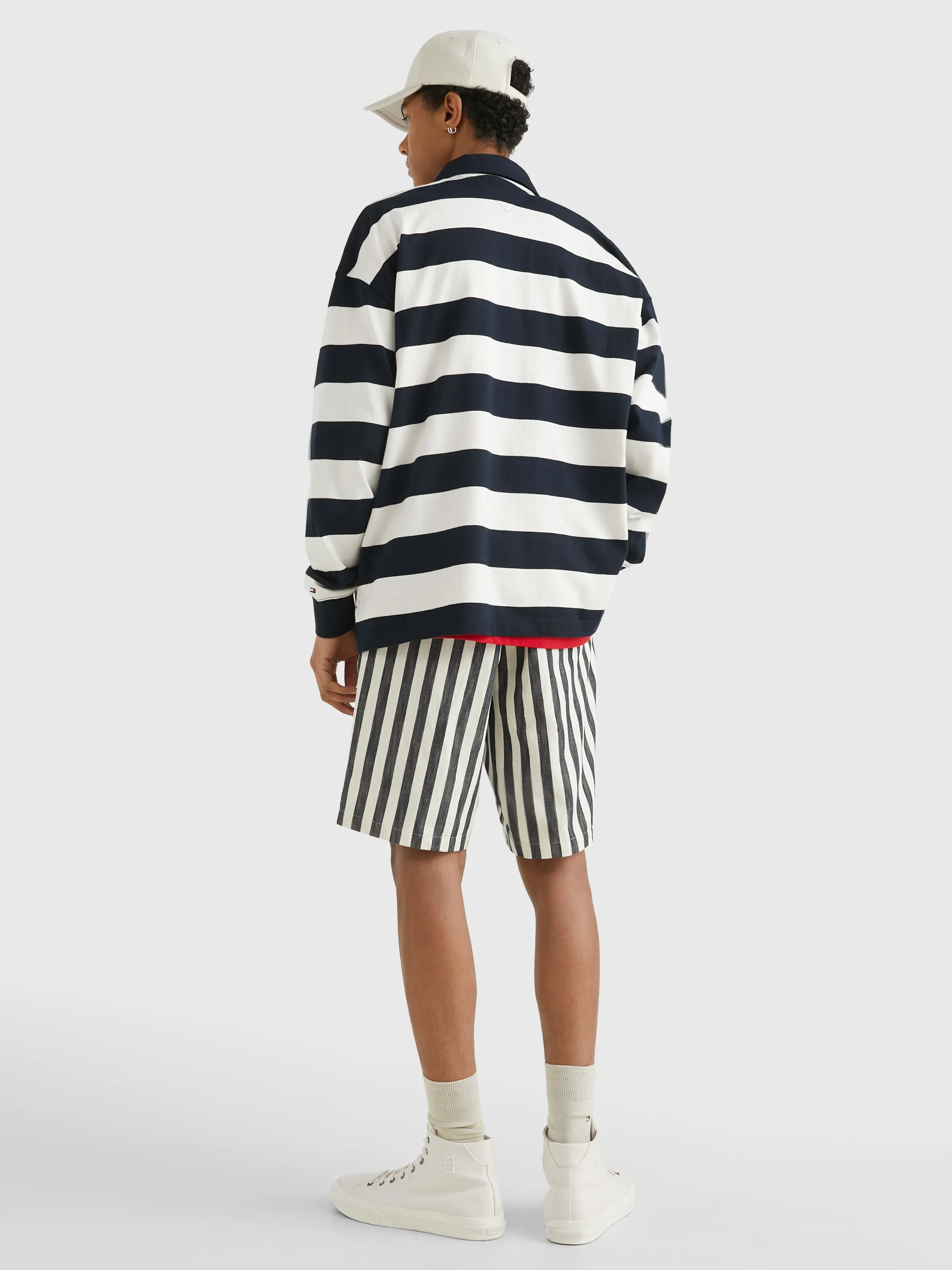 Block Stripe Archive Fit Rugby Shirt | Sweatshirts & Hoodies | Tommy Hilfiger