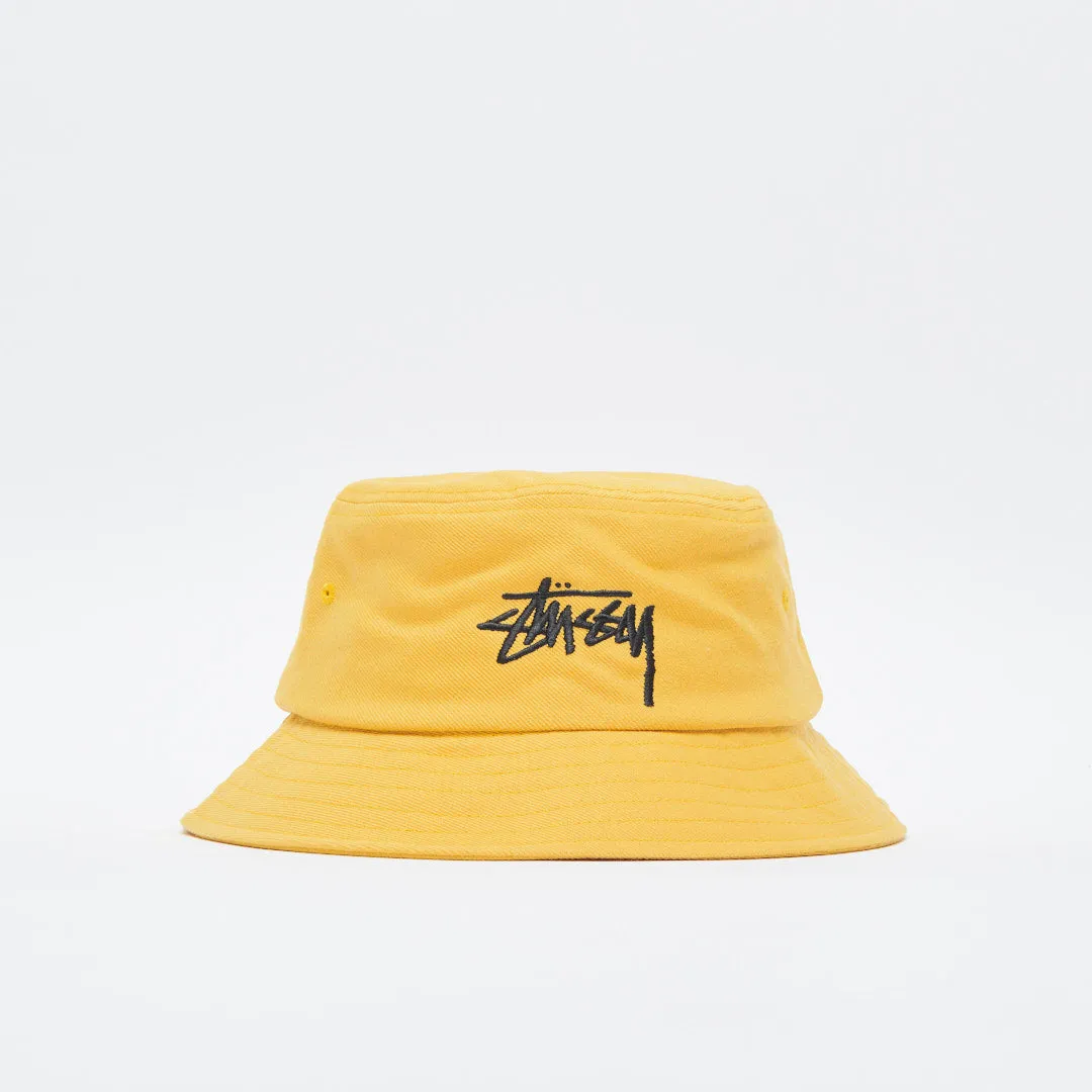 Bob Stüssy - Big Stock Bucket Hat (Mustard)
