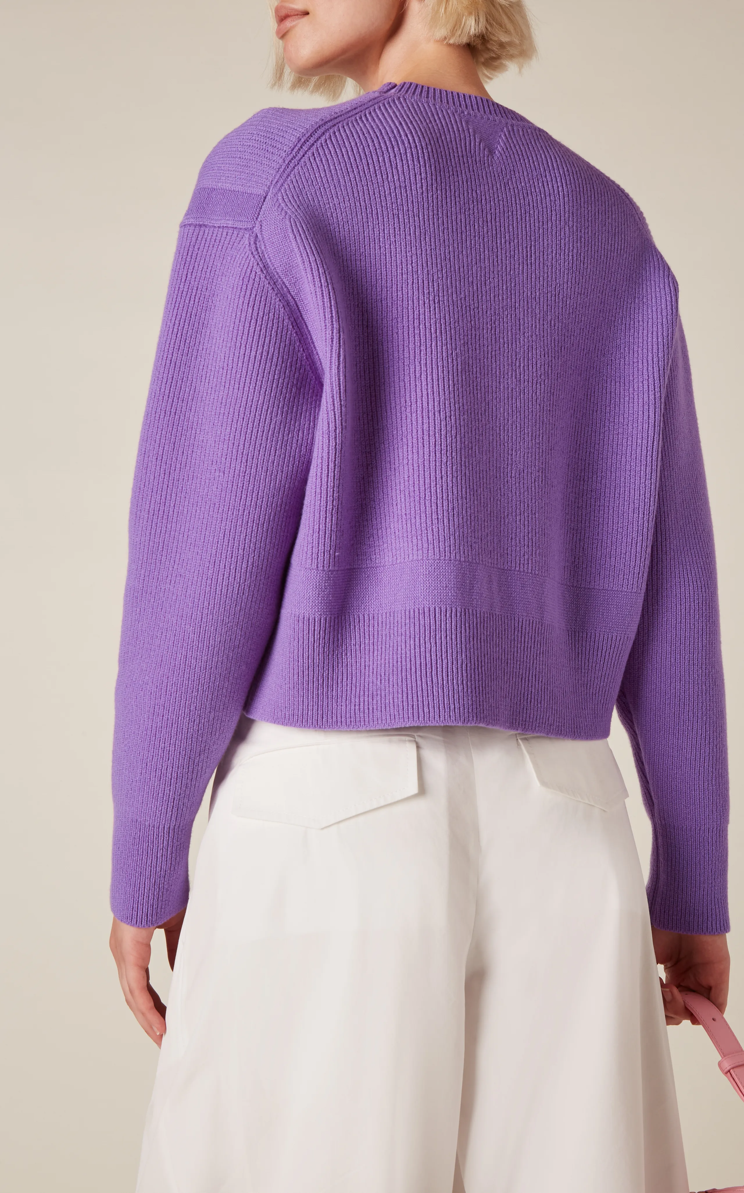 Bottega Veneta English Ribbed Cashmere-Blend Sweater