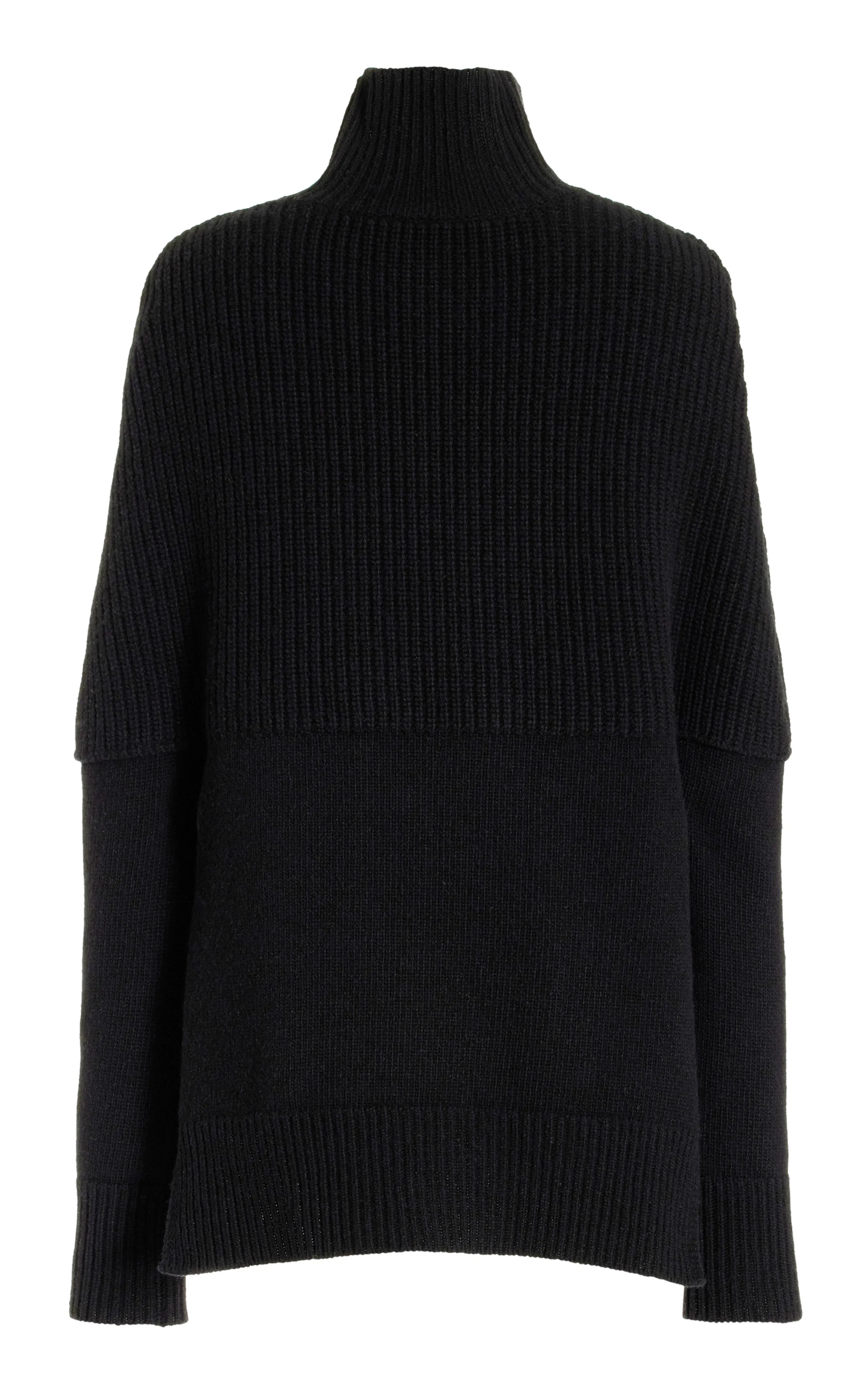 Brandon Maxwell The Matea Knit Turtleneck Sweater