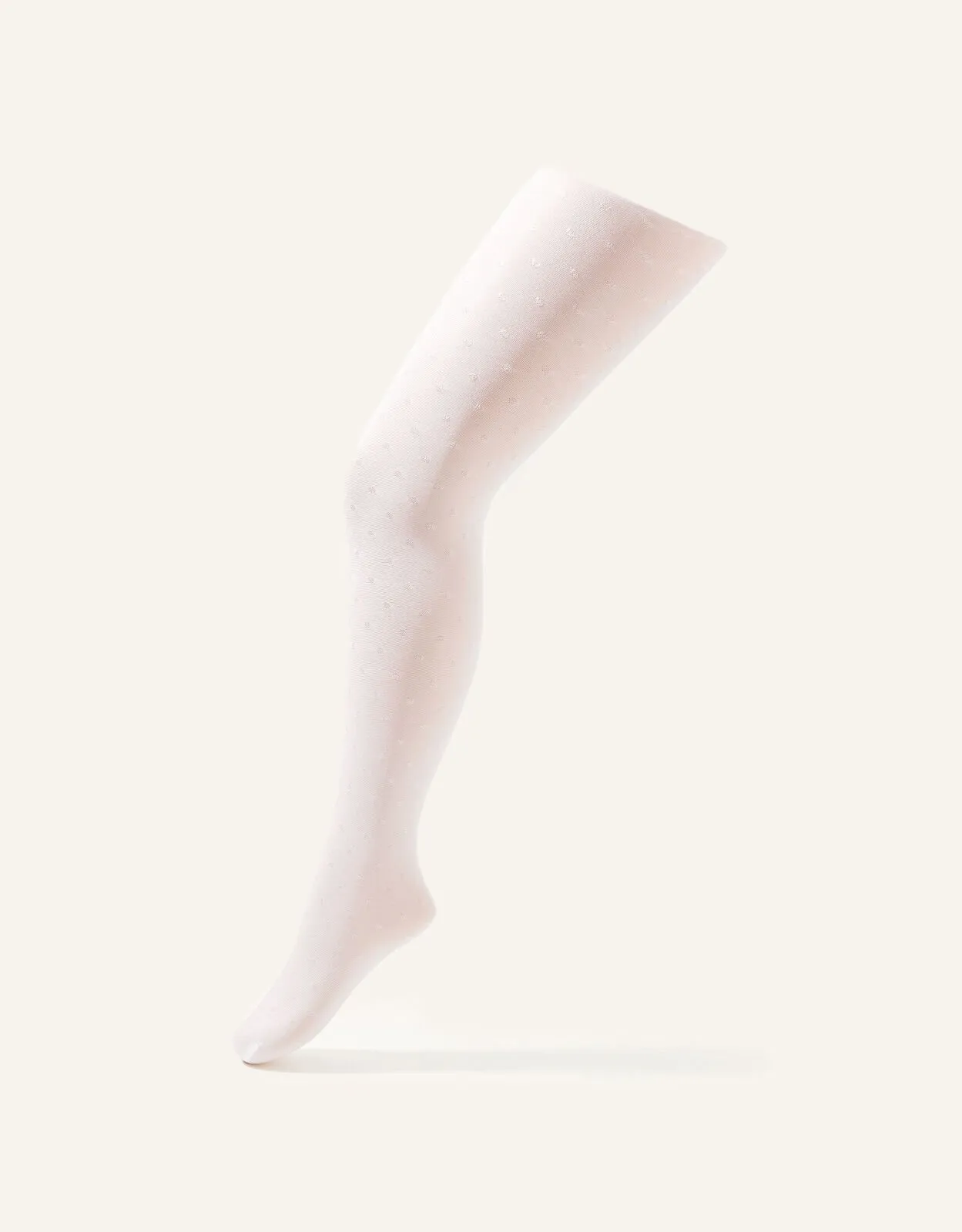 Bridal Spot Tights White