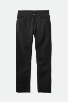 Builders 5-pocket Stretch Pant - Black