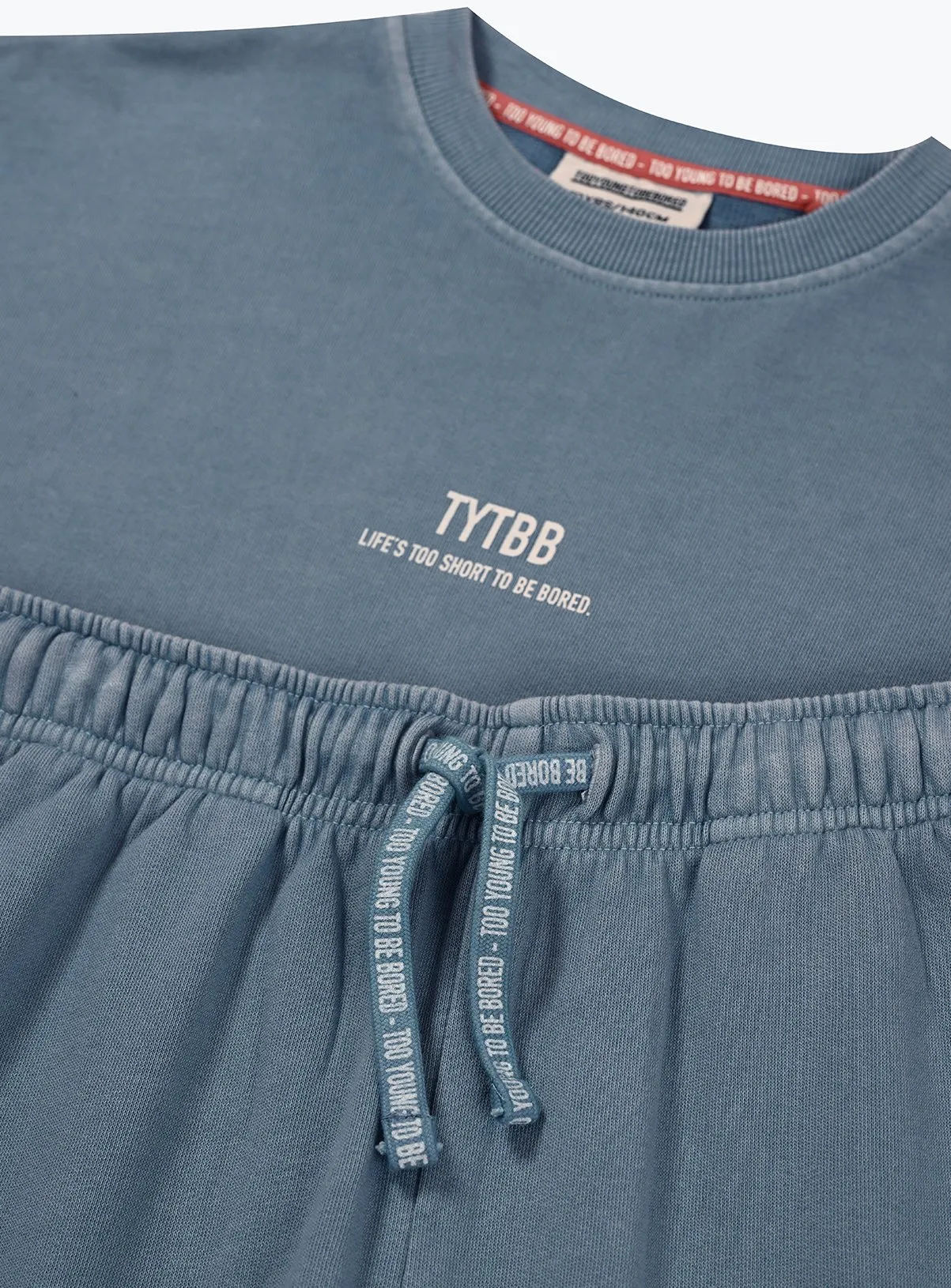 Buy TYTBB Blue Oversized Washed Sweatshirt 10 years | Jumpers and hoodies | Tu