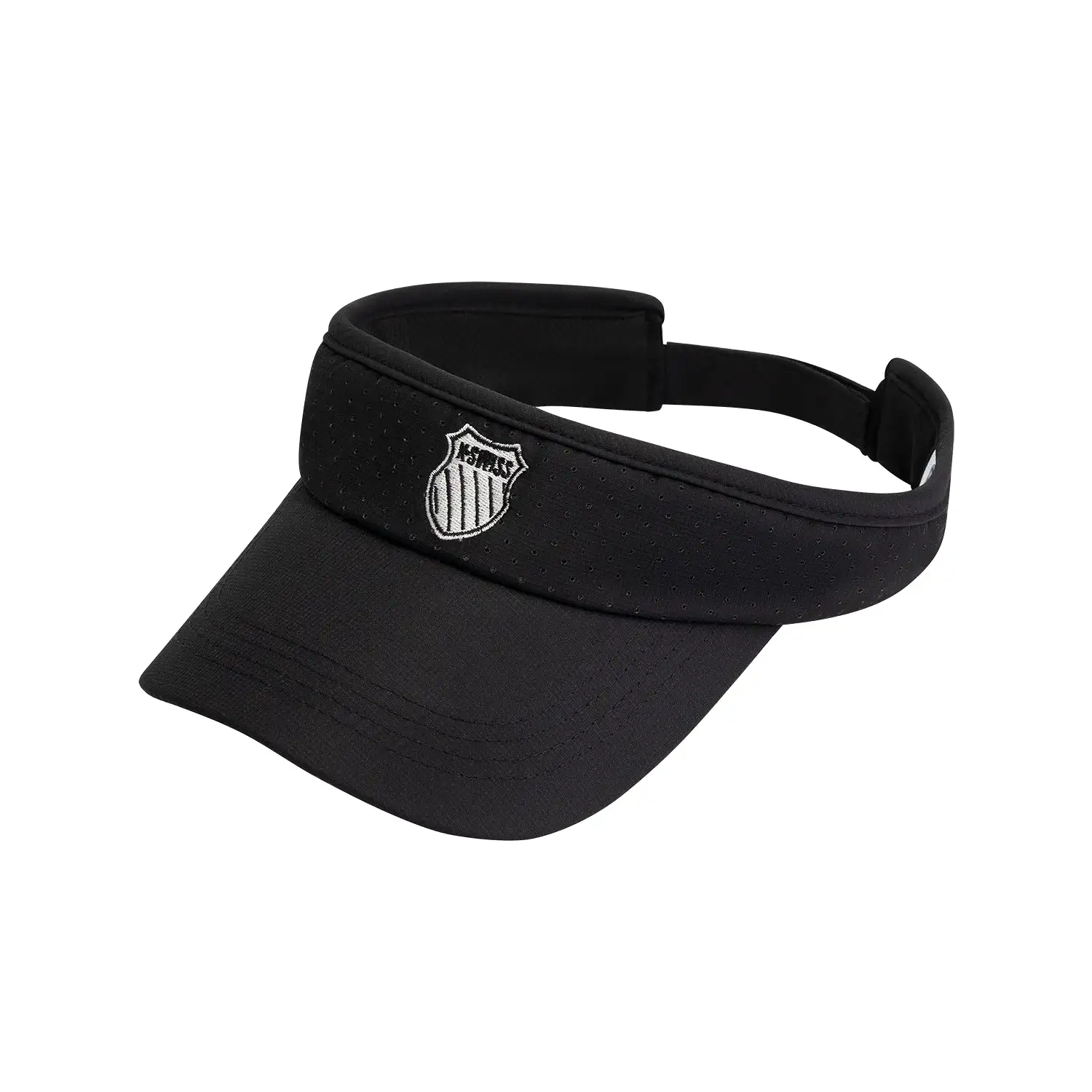 C3299-014 | WOMEN LASER COURT VISOR | JET BLACK