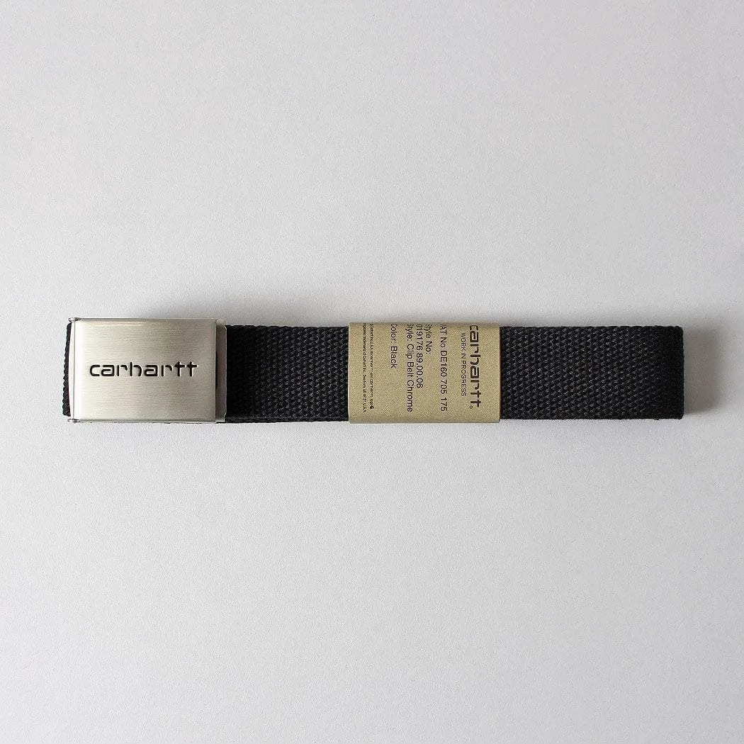 Carhartt WIP Clip Belt Chrome