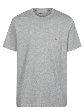 Carhartt Wip Main T Shirts And Polos Grey