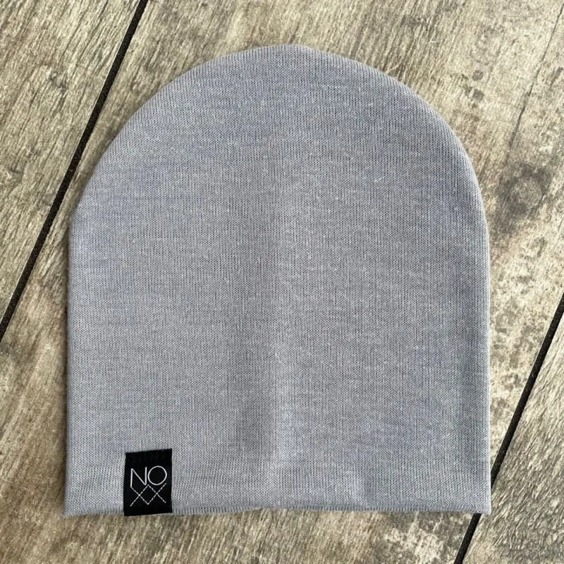 Cement Gray | Sweater Knit Beanie