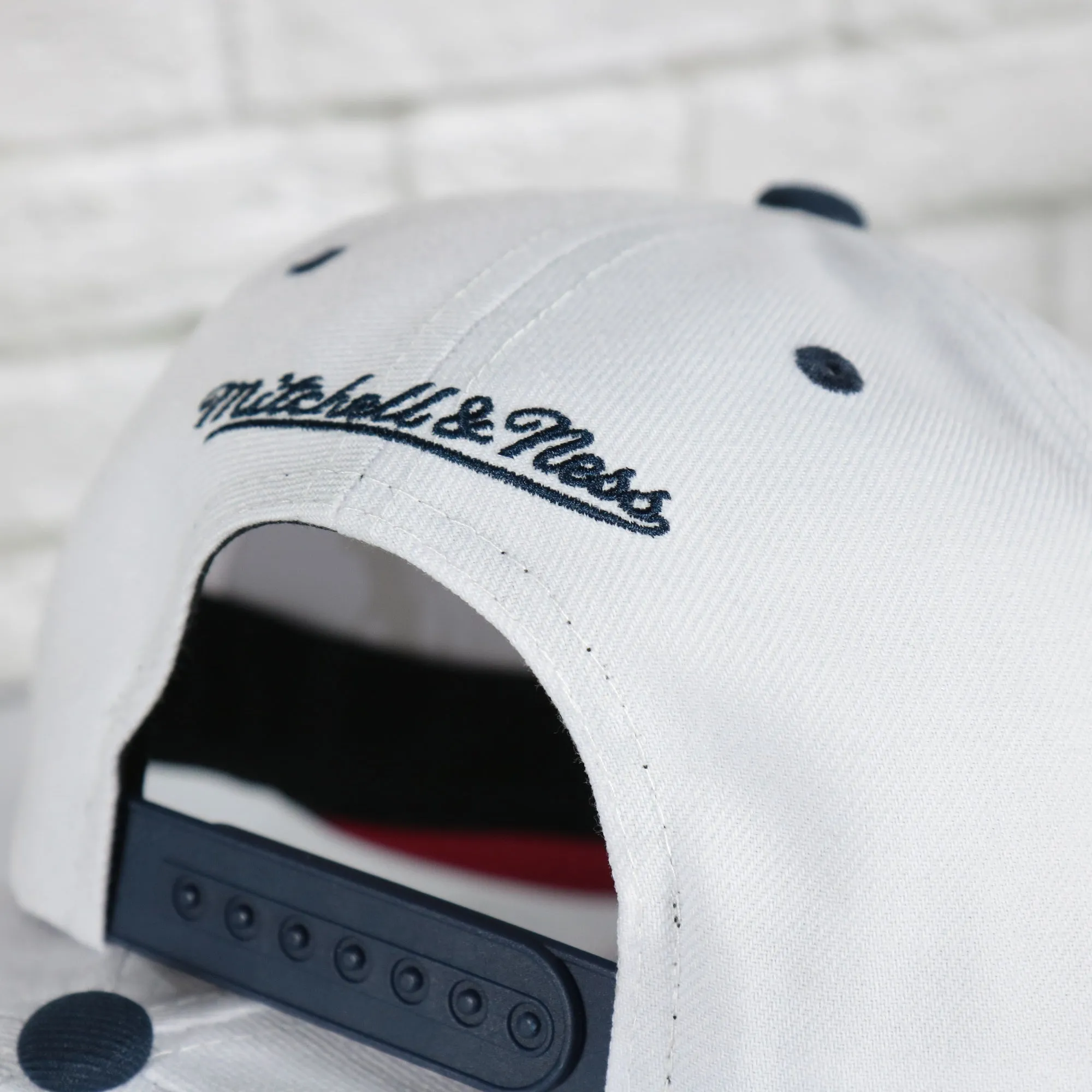 Chicago White Sox Cooperstown Sox Jersey Script 1987 White Sox logo side patch Evergreen Pro | White/Navy Snapback Hat