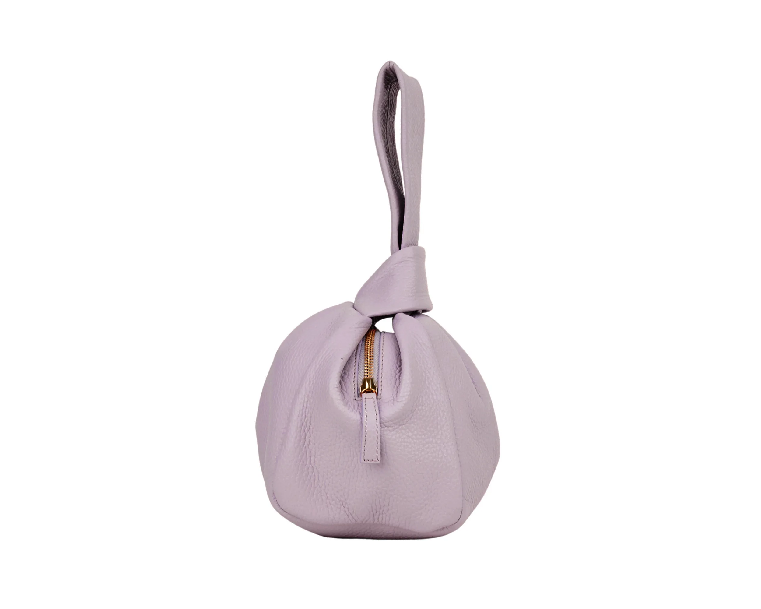 Classic Cipria Bombón Knot Wrist Bag