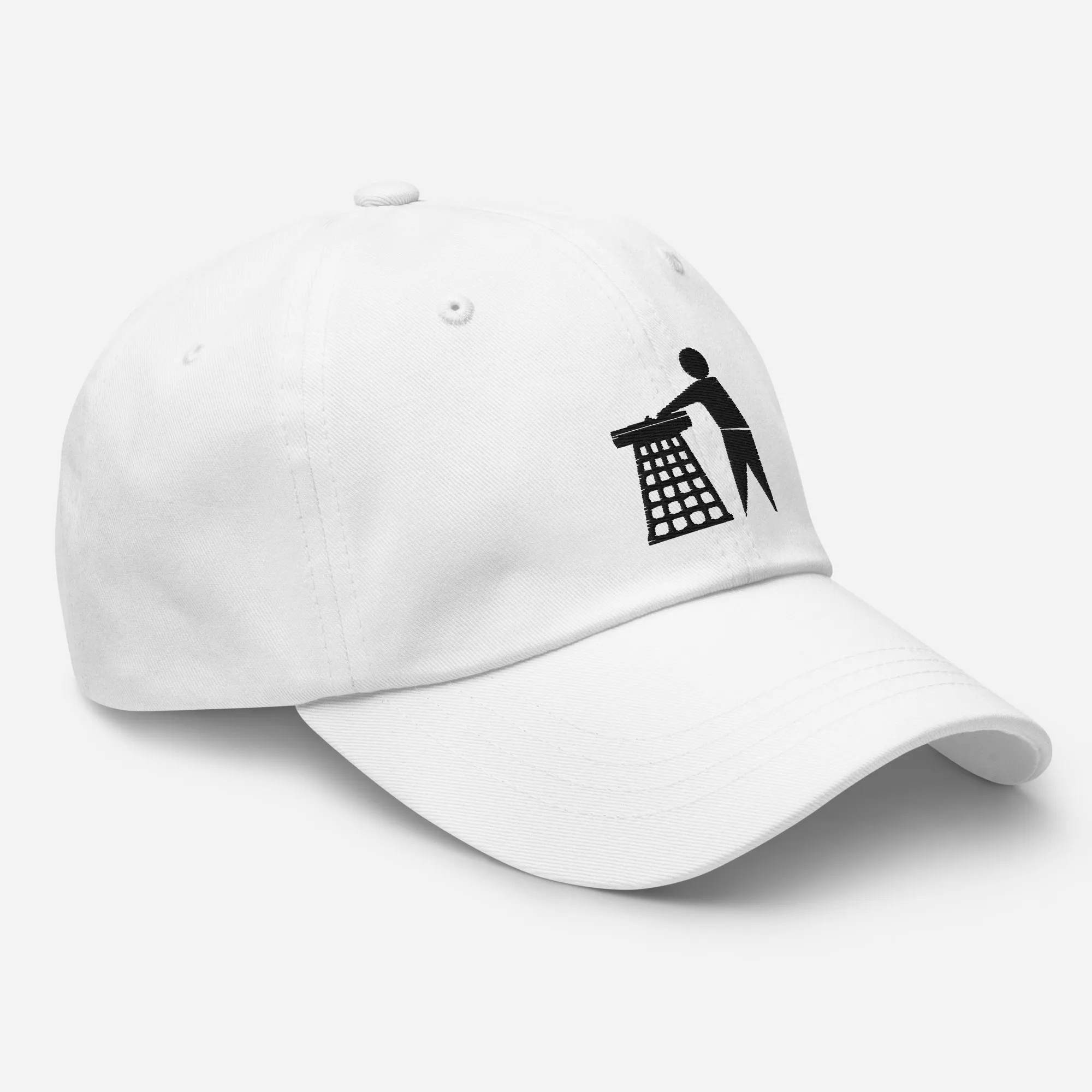 Classic Tidy Black Logo Hat