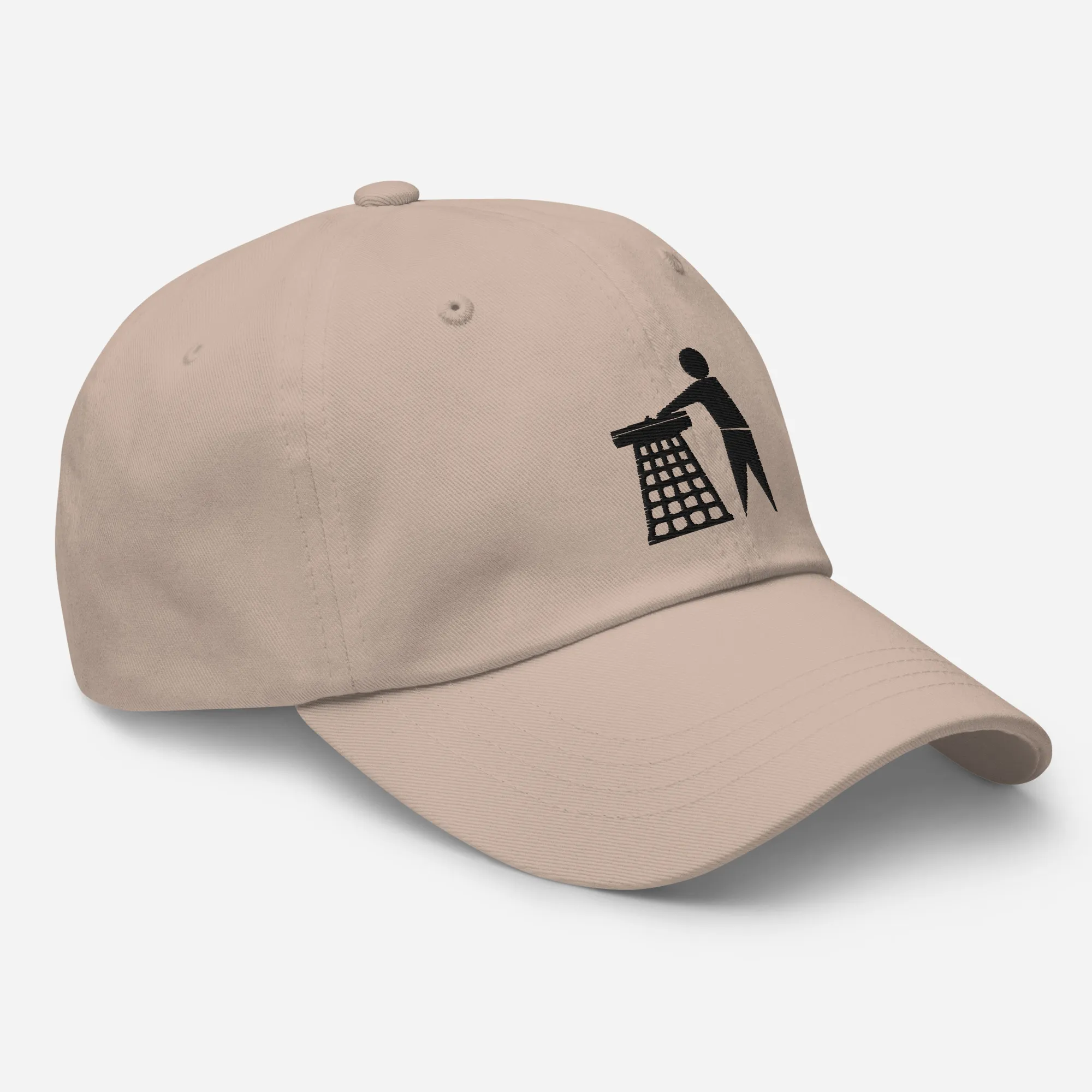 Classic Tidy Black Logo Hat