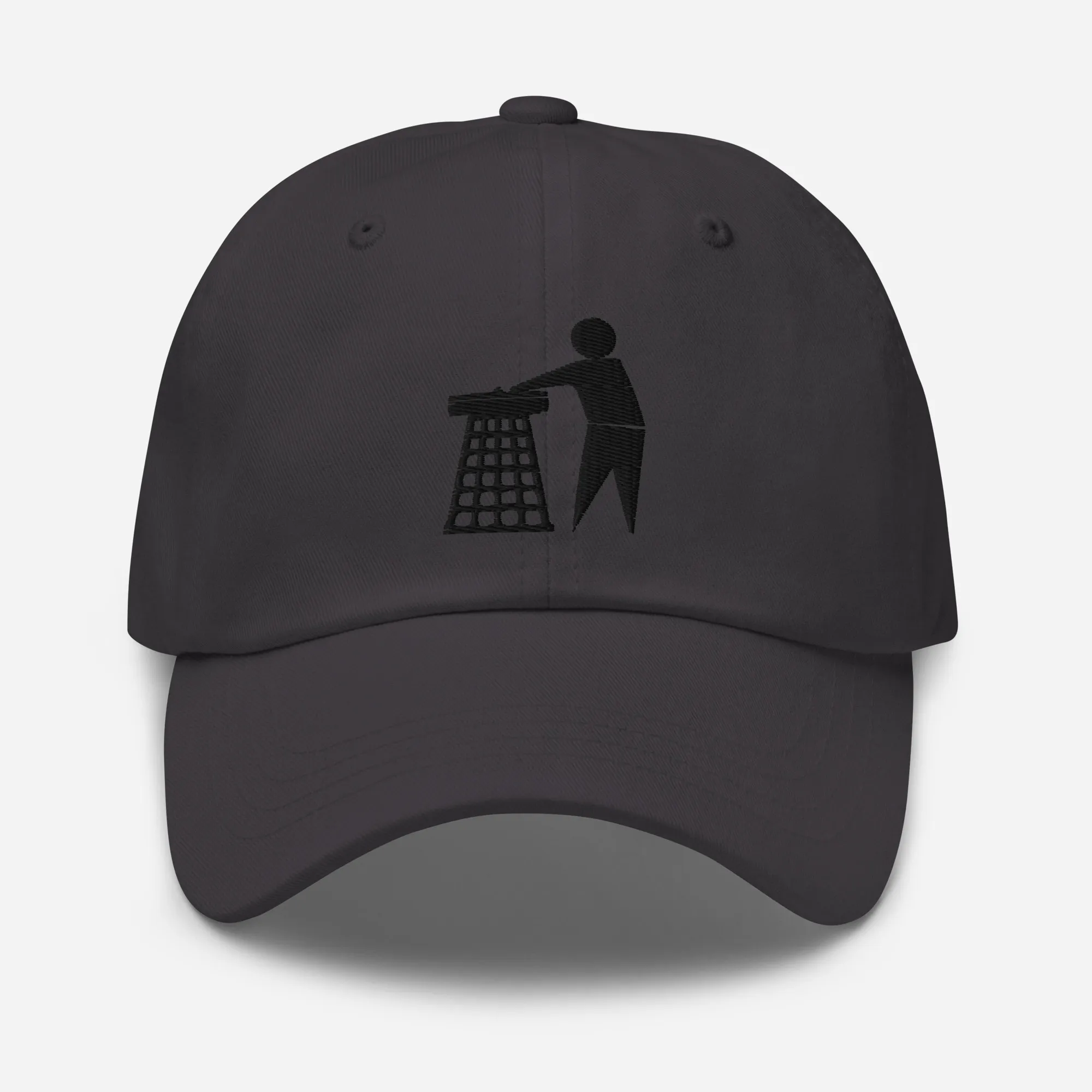 Classic Tidy Black Logo Hat