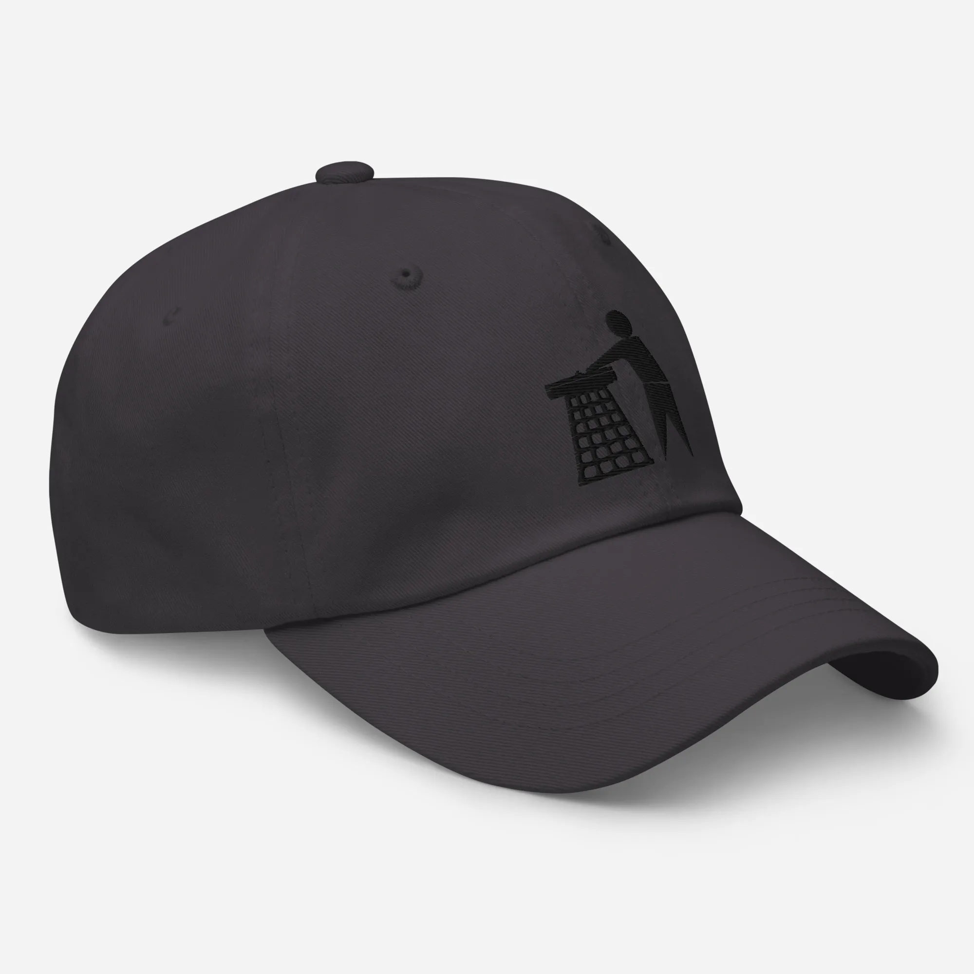 Classic Tidy Black Logo Hat