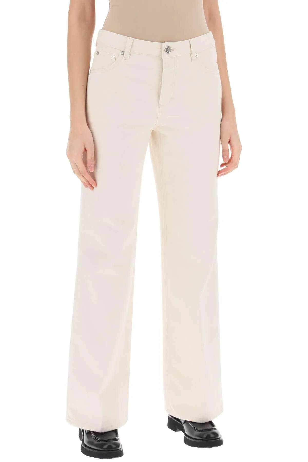 Closed    Closed Low Waist Flared Jeans By Gill