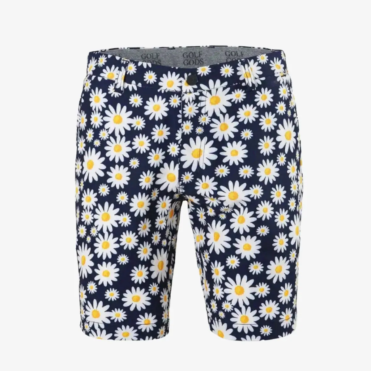 Daisy Flower Soft Feel Golf Shorts