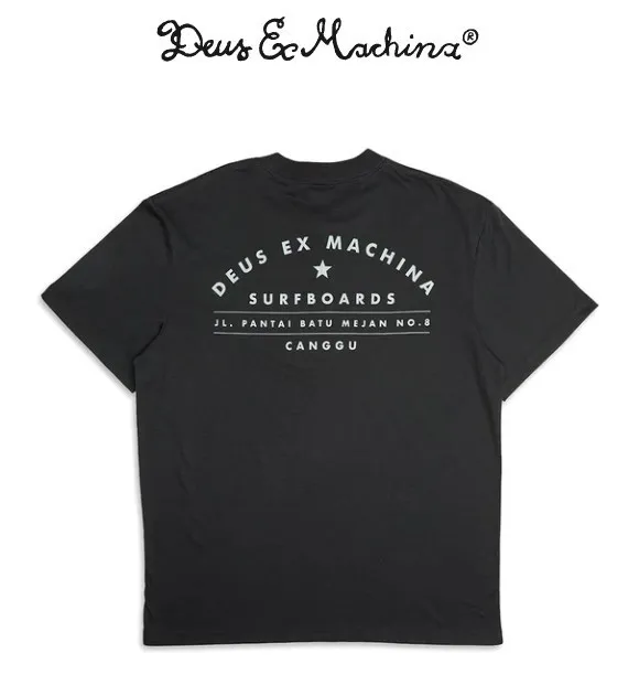 Deus Ex Machina  |Surf Style Short Sleeves Street Style T-Shirts