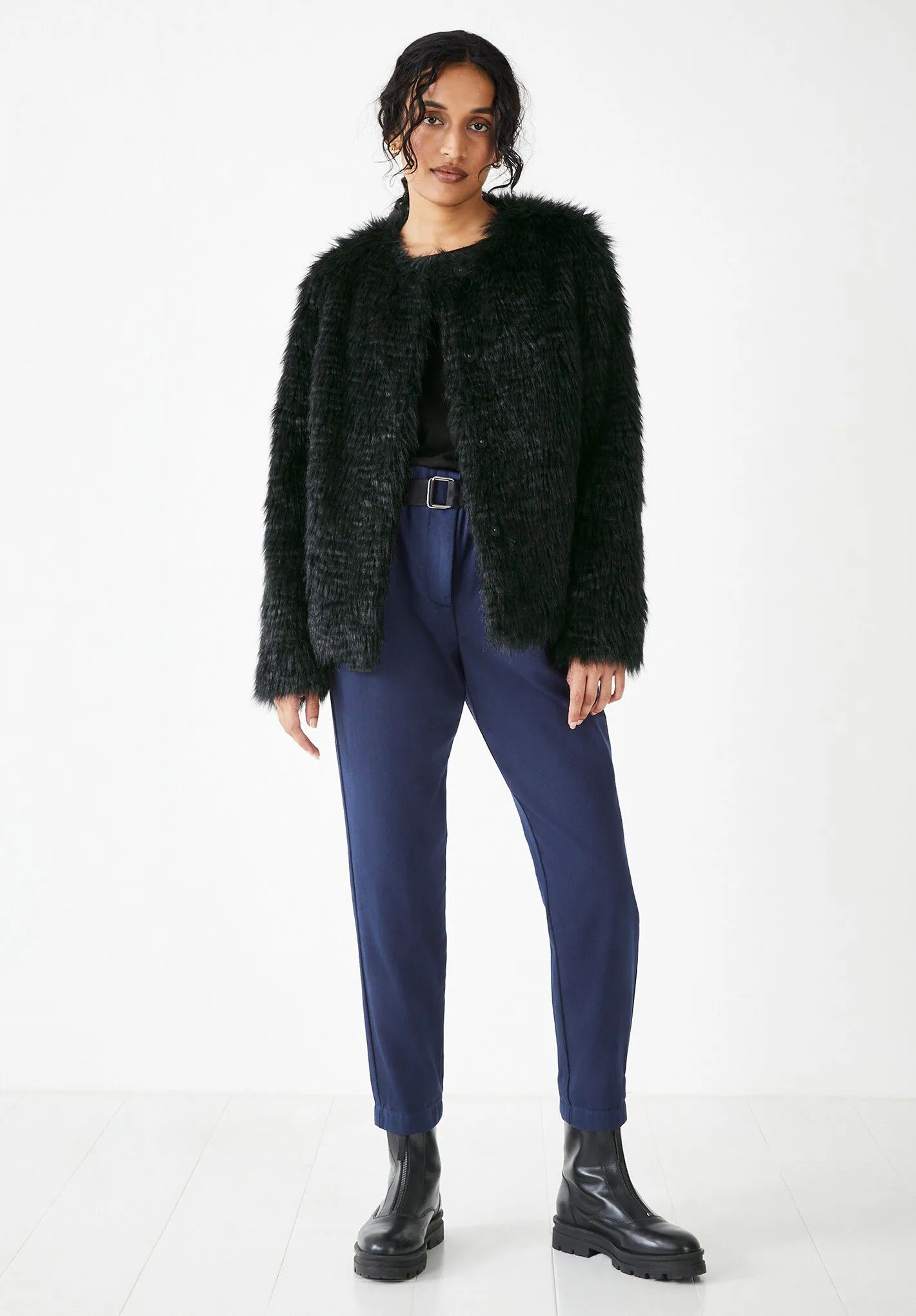 Dita Short Faux Fur Coat