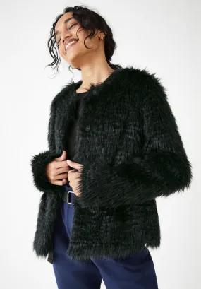 Dita Short Faux Fur Coat