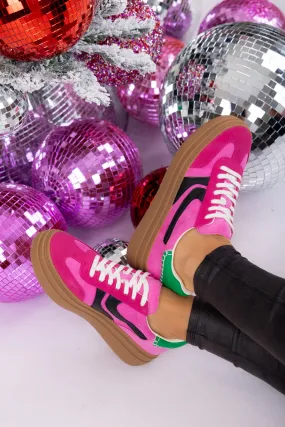 Dodge Sneaker - Pink Multi | Steve Madden