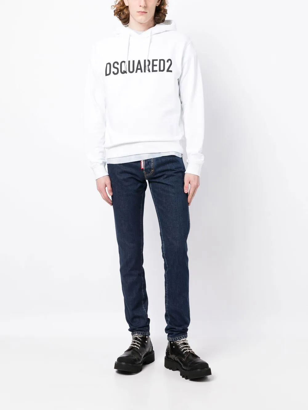 Dsquared2 Sweat à capuche Blanc