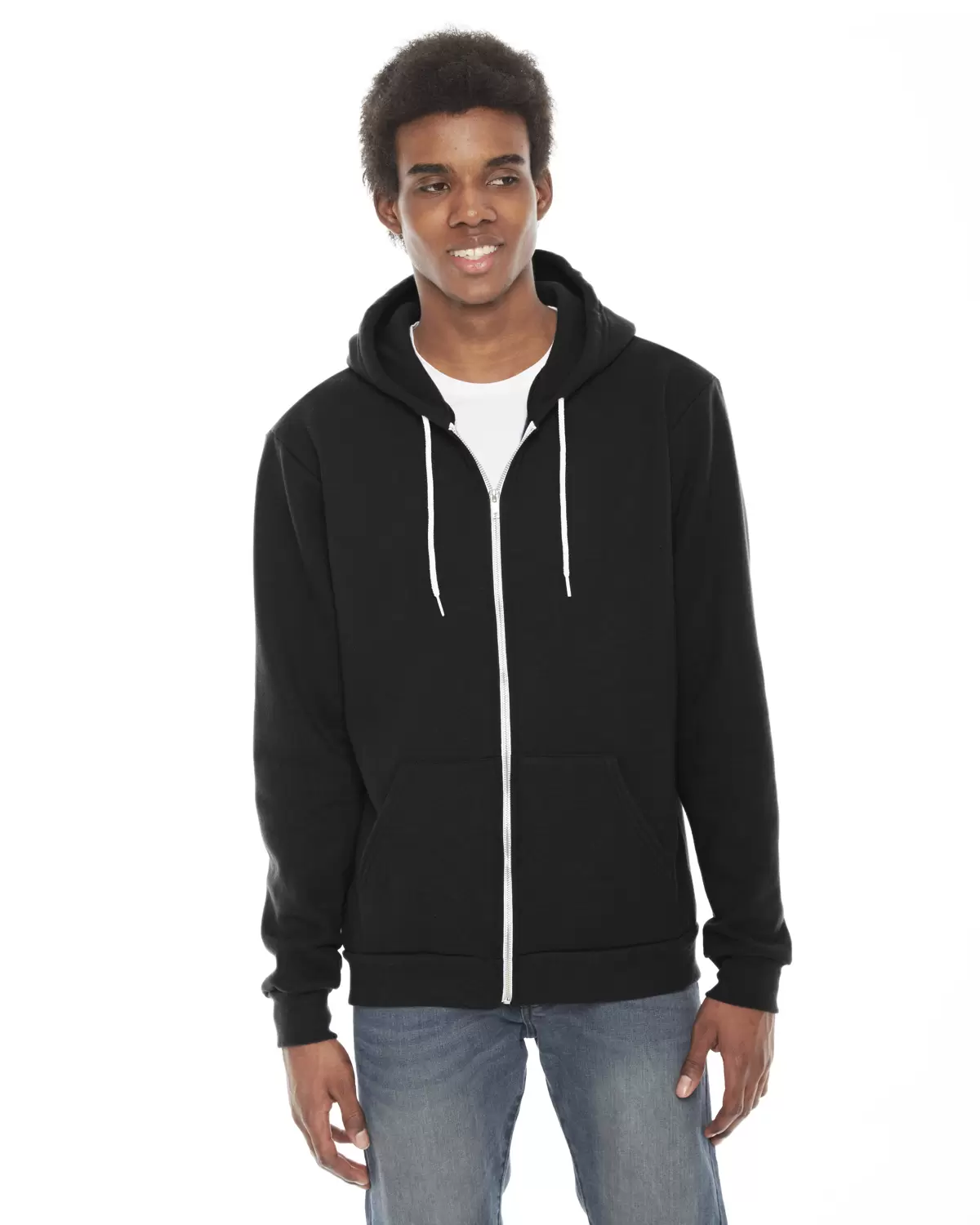 F497W Unisex Flex Fleece Zip Hoodie SKU: F497W