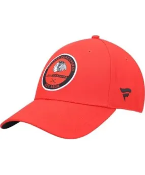 Fanatics Men's NHL Fanatics Chicago Blackhawks Authentic Pro Team Training Camp Practice Flex Hat