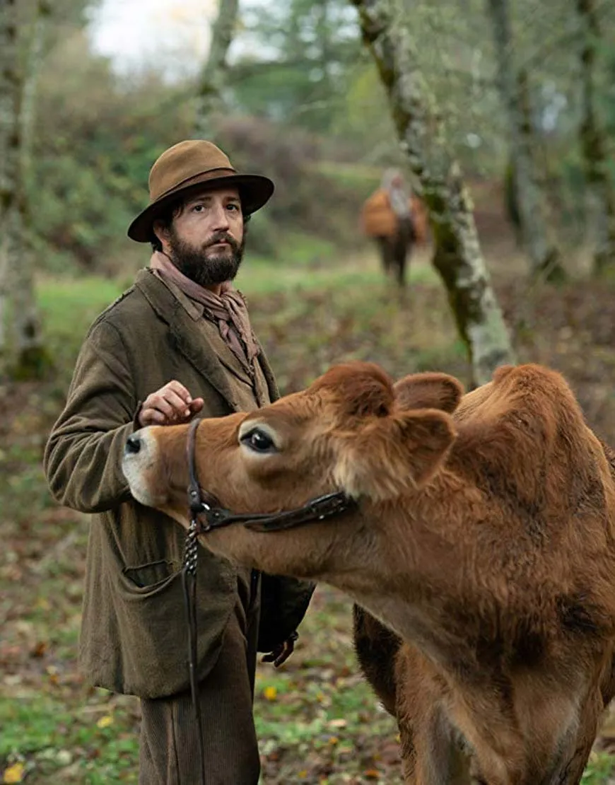 First Cow John Magaro Coat | Cookie Figowitz Brown Wool Blend Coat