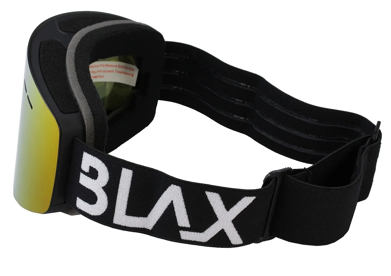 glasses BLAX Fantom - Black/Gold Mirror