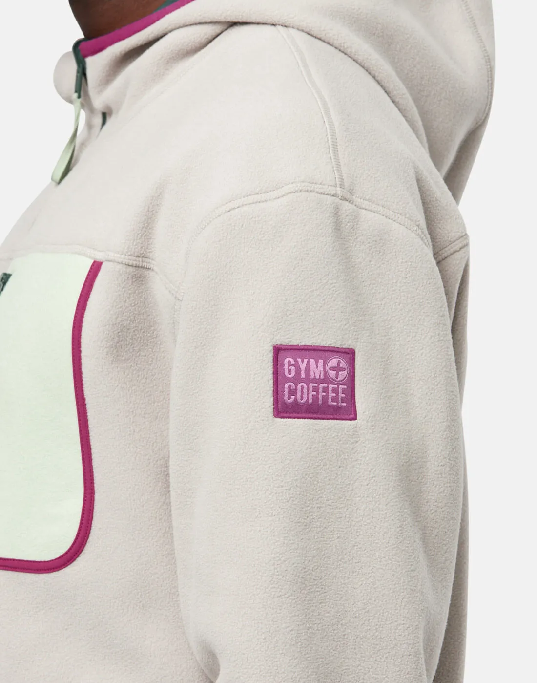 Gym+Coffee Unisex Reversible Polar Jacket