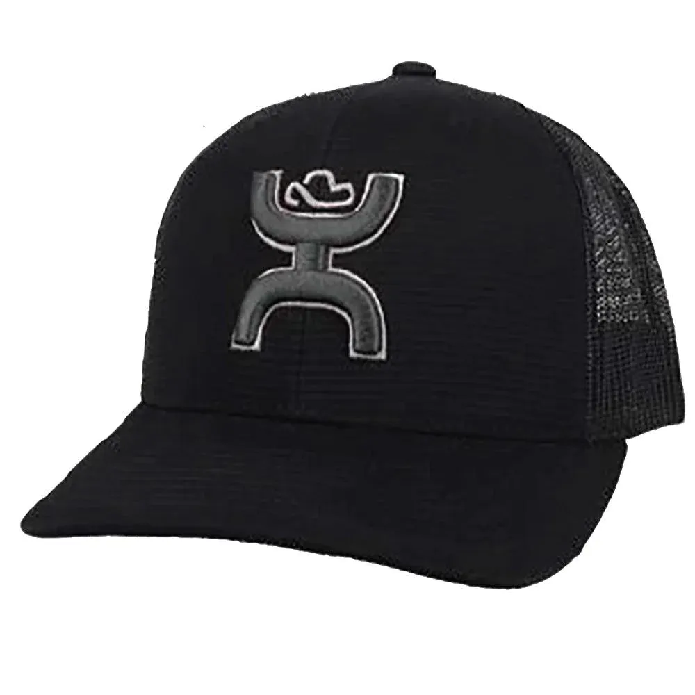 HOOEY STERLING BLACK/GREY HAT