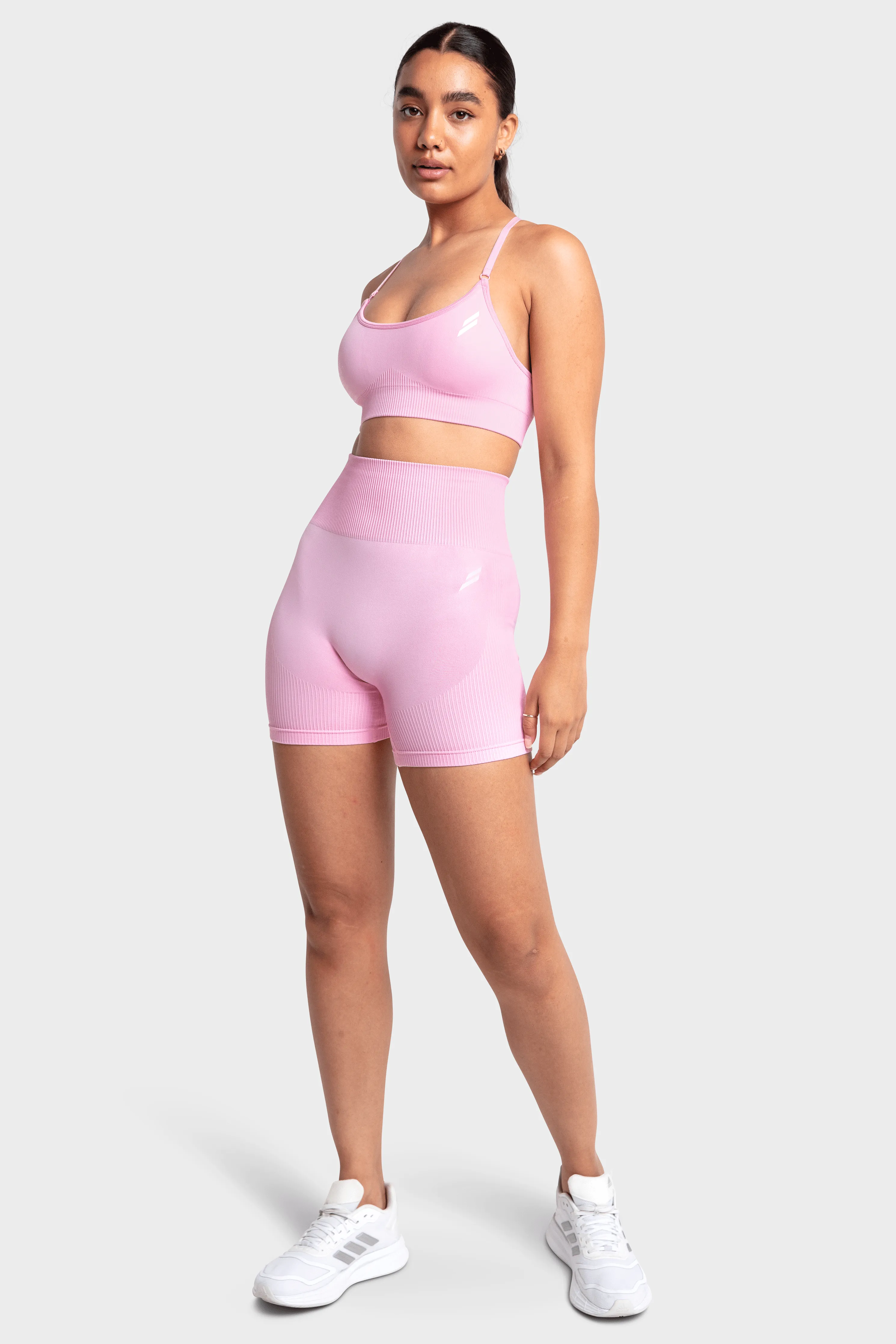 Impact Solid Shorts - Pastel Pink