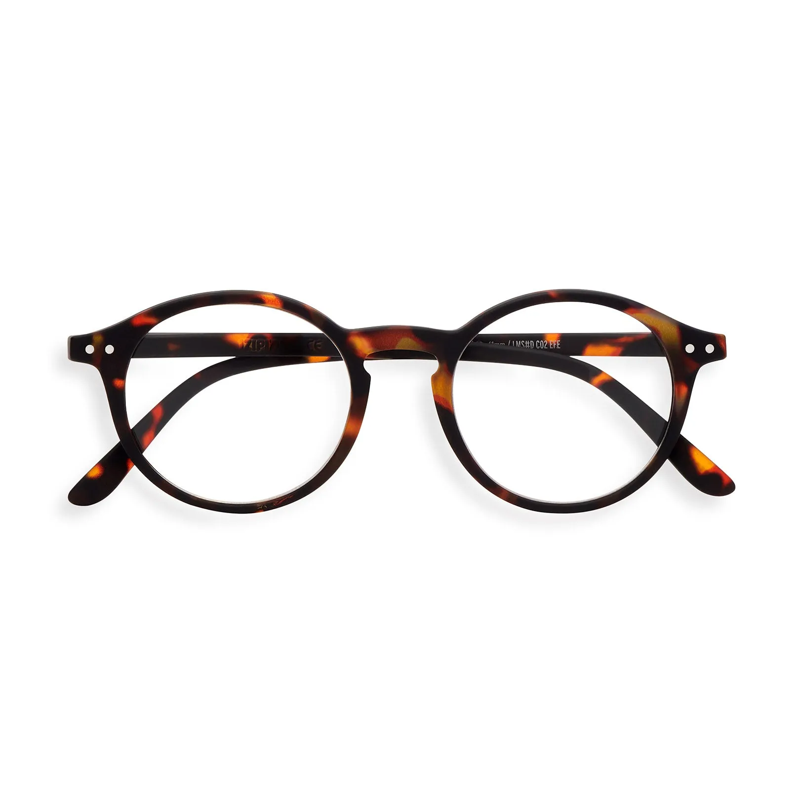 IZIPIZI Round Reading Glasses #D - Tortoise