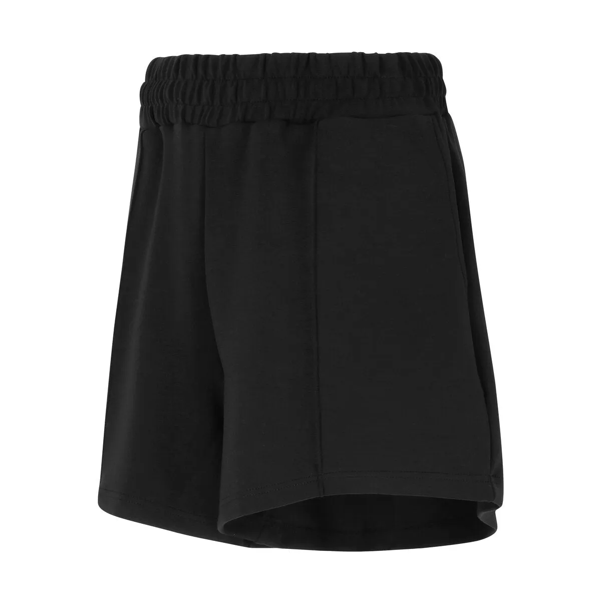 Jacey Womenswear High Waisted Lounge Shorts - Black