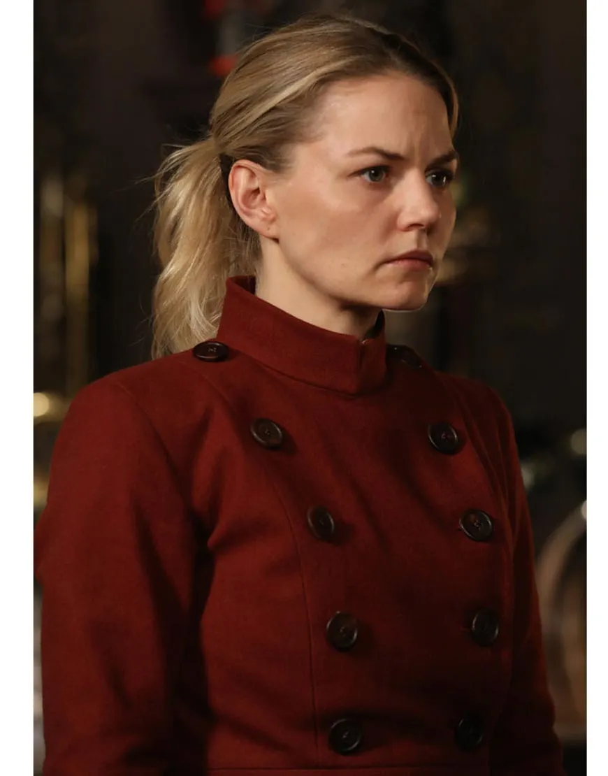 Jennifer Morrison Once Upon a Time Emma Swan Red Coat - Ujackets