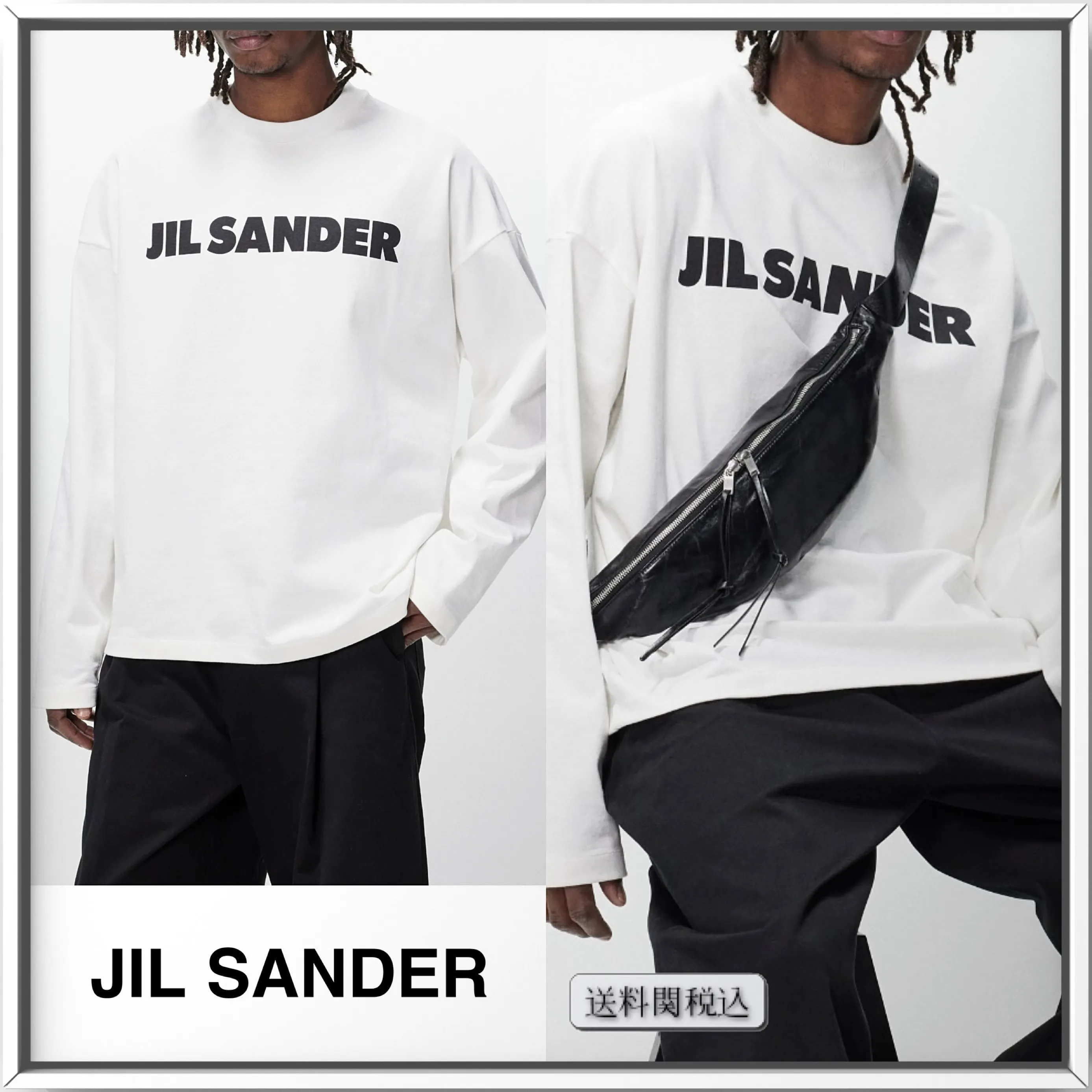 Jil Sander  |Cotton Logo Designers T-Shirts