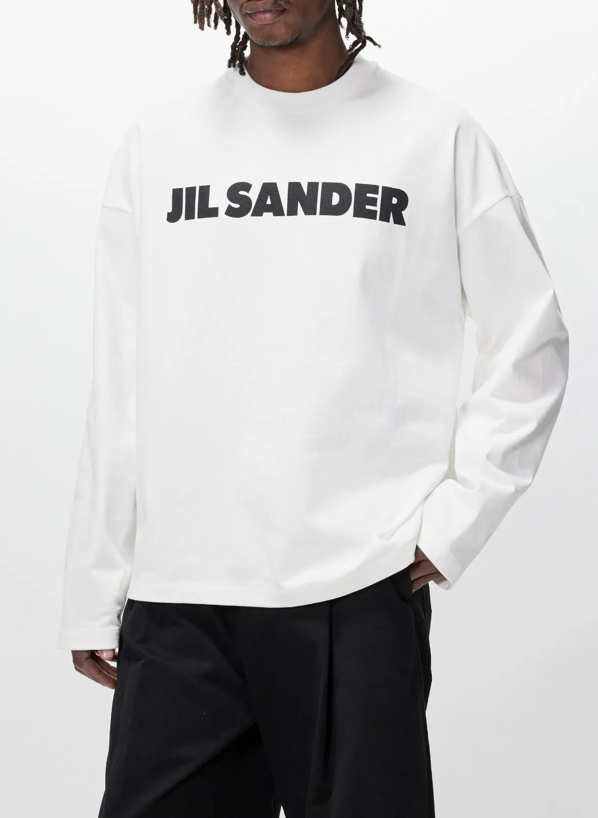 Jil Sander  |Cotton Logo Designers T-Shirts