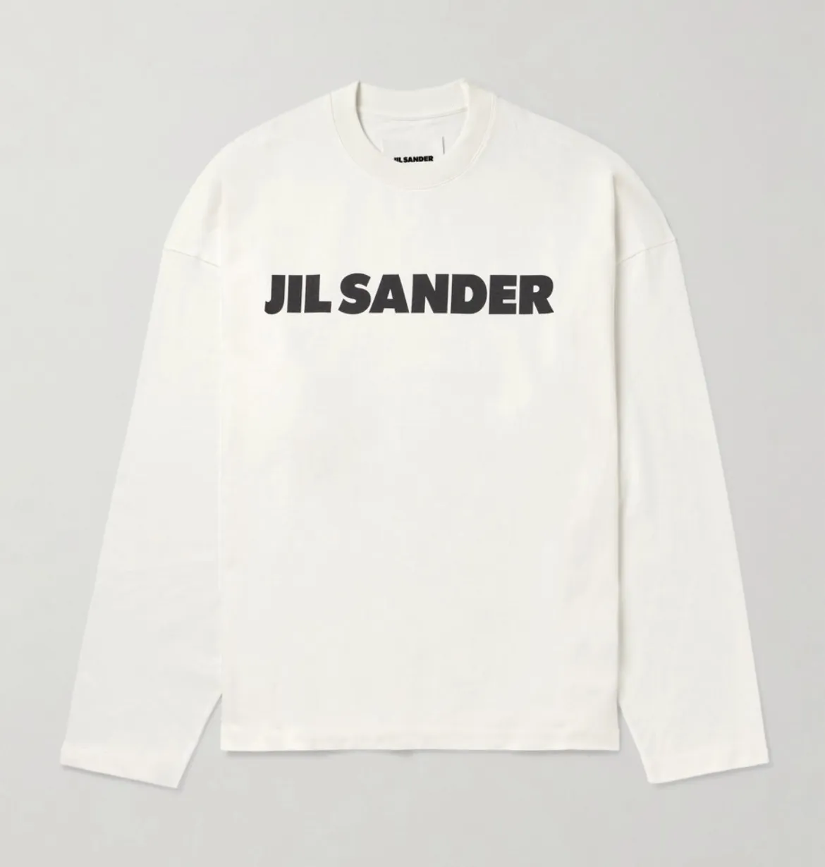 Jil Sander  |Cotton Logo Designers T-Shirts