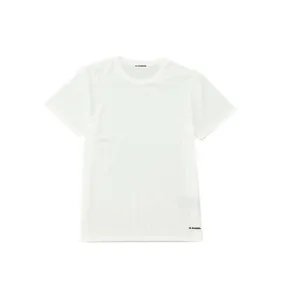 Jil Sander  |Plain Cotton Short Sleeves Logo Designers T-Shirts