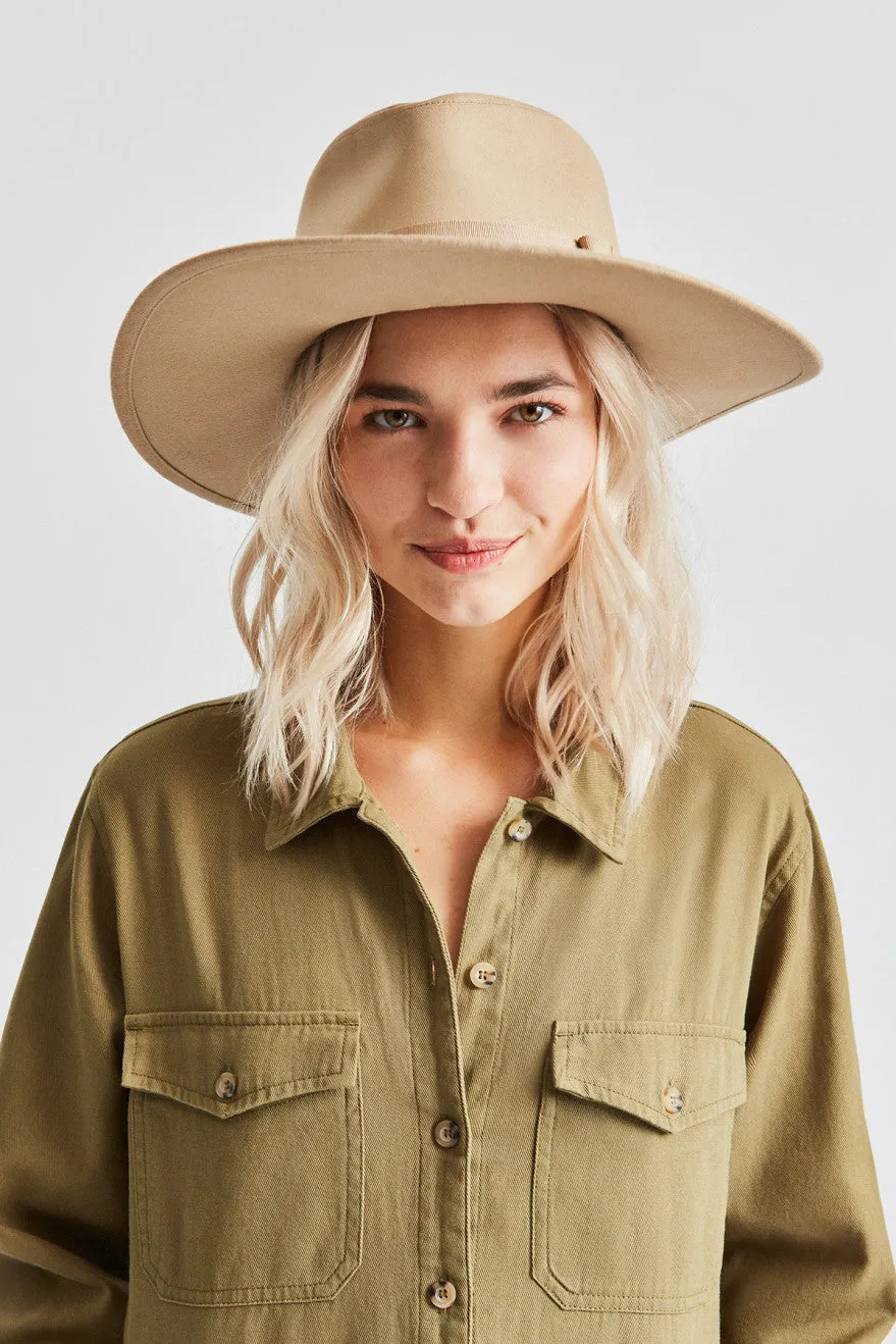 Joanna Cotton II Hat - Light Tan