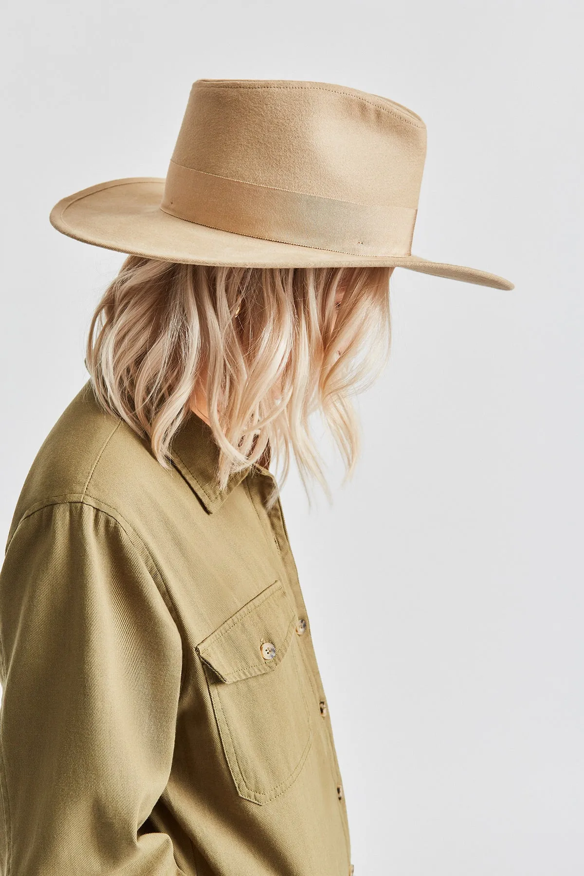 Joanna Cotton II Hat - Light Tan