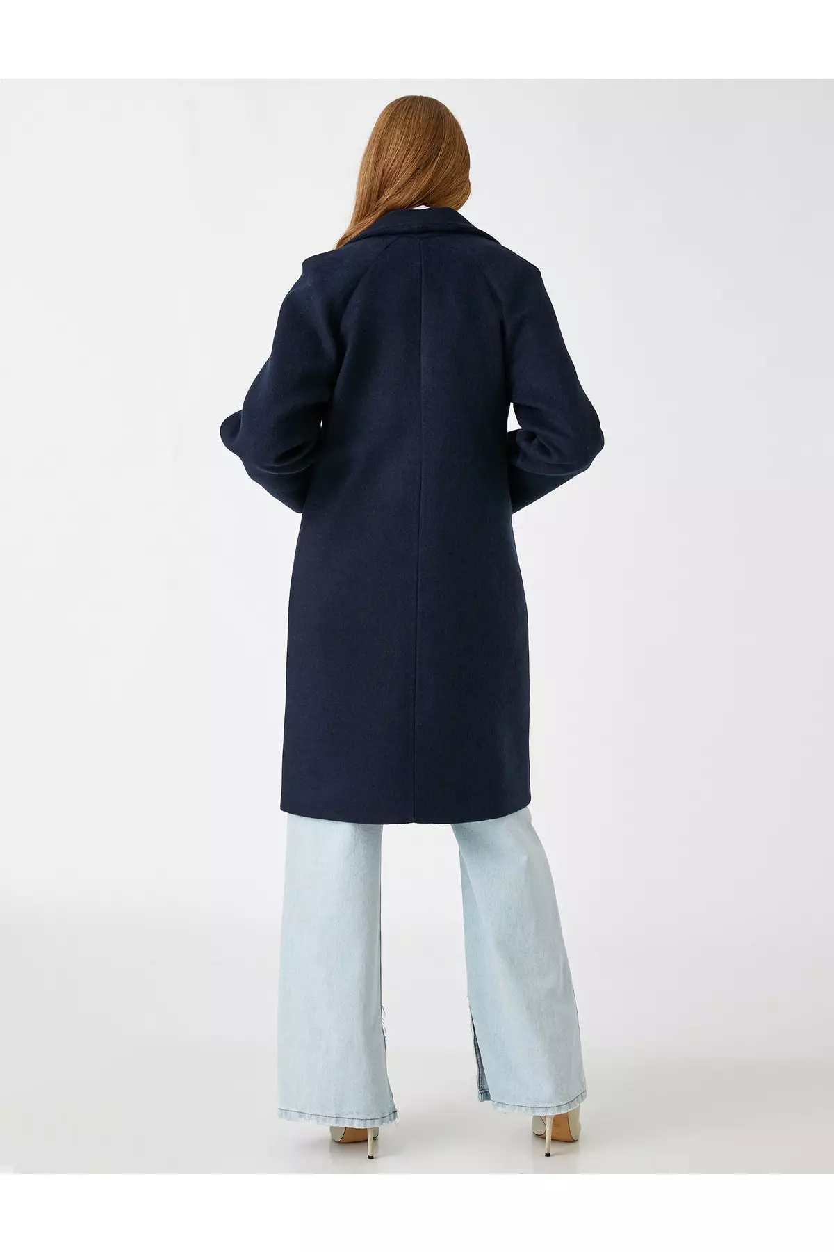 KOTON Raglan Sleeves Pocket Coat